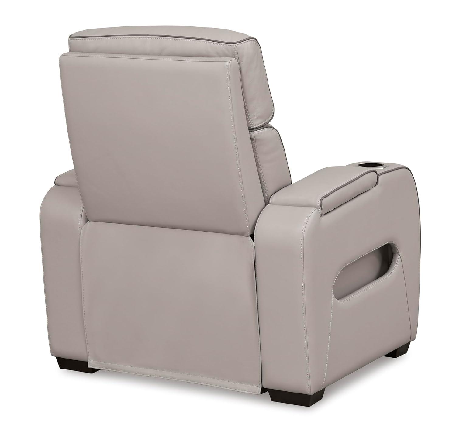 Signature Design by Ashley Boyington Gray Power Recliner