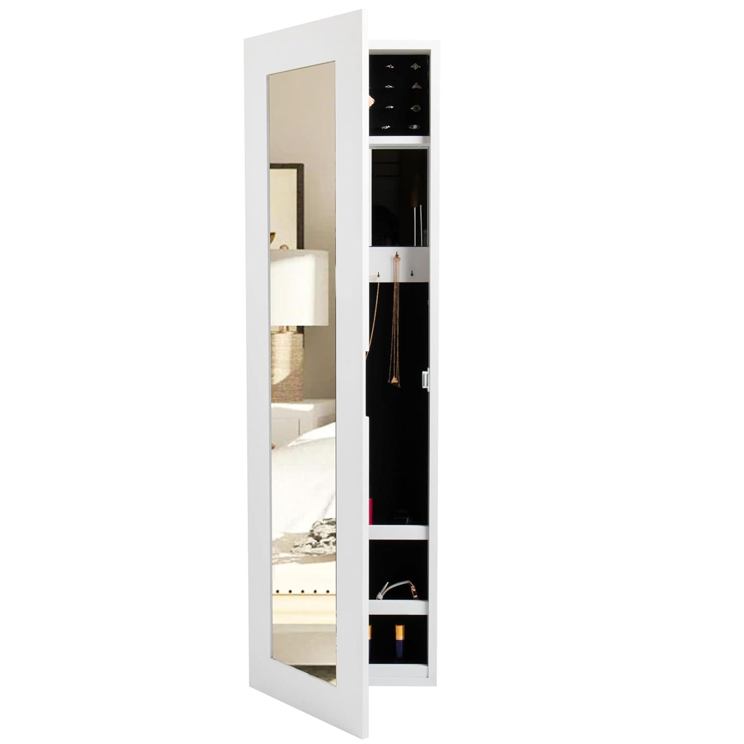Mind Reader 3.5'' Wide Wall Jewelry Armoire