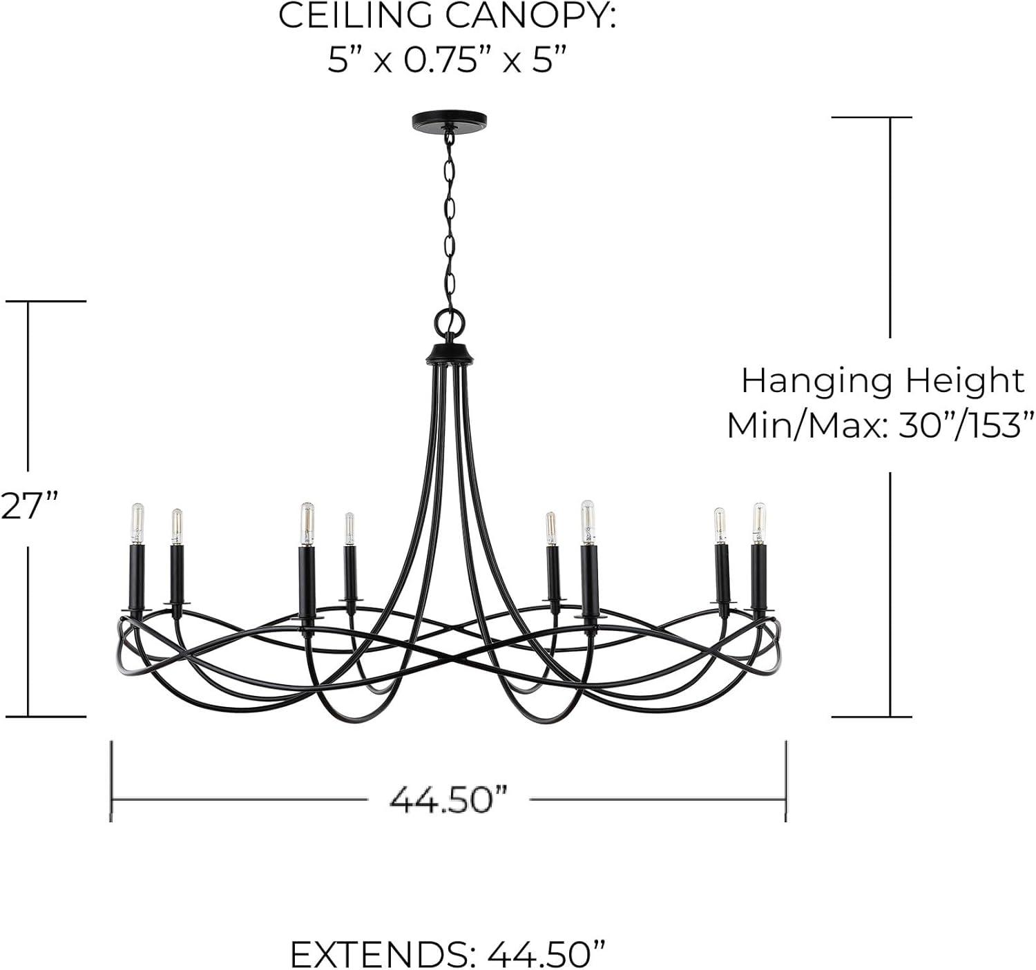 8 - Light Dimmable Classic / Traditional Chandelier