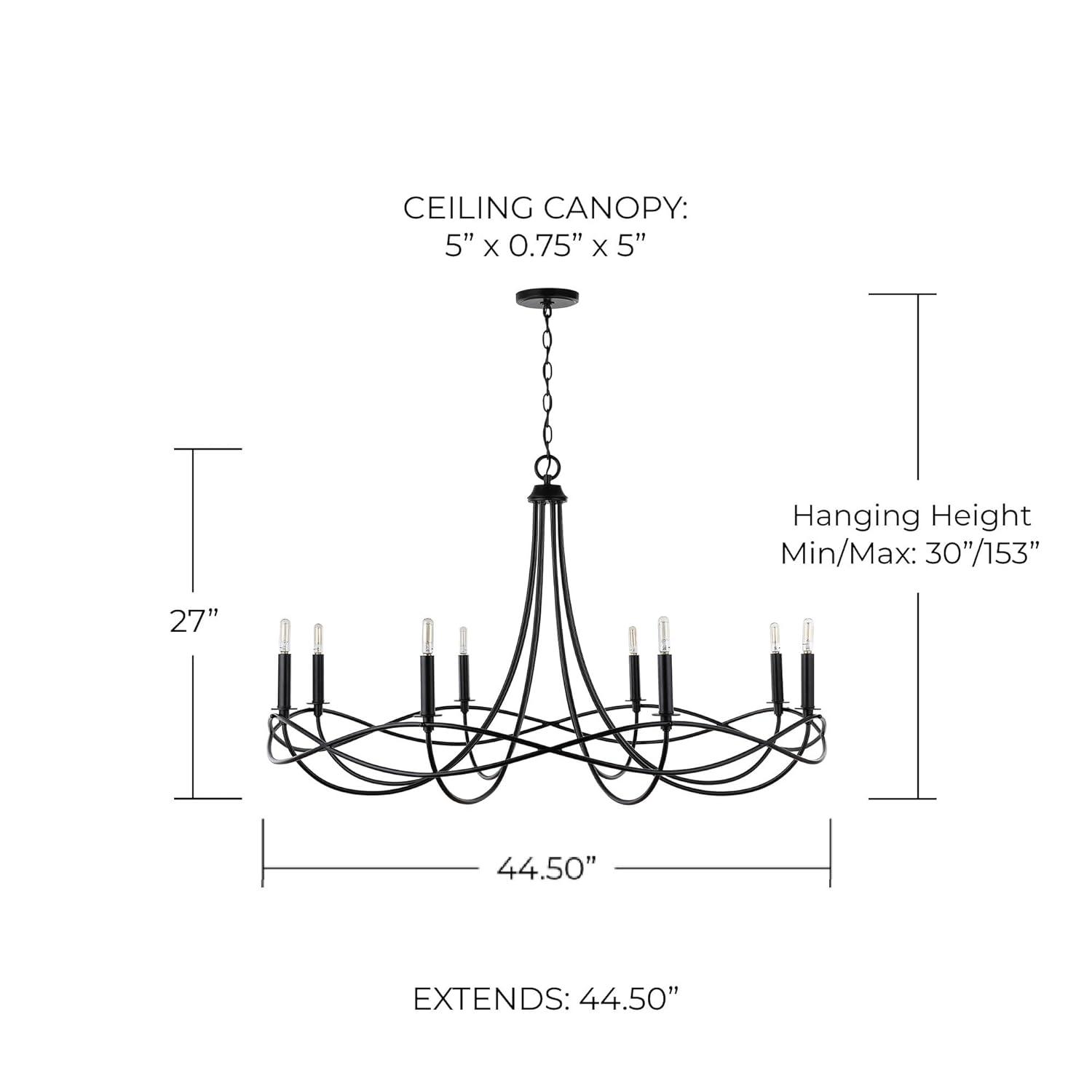 8 - Light Dimmable Classic / Traditional Chandelier