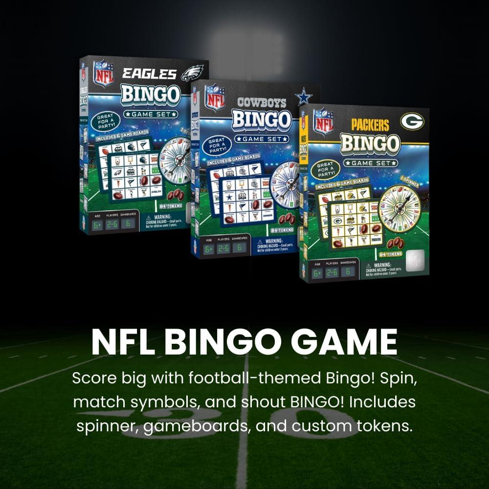 MasterPieces Officially Licensed NFL Dallas Cowboys Bingo Game
