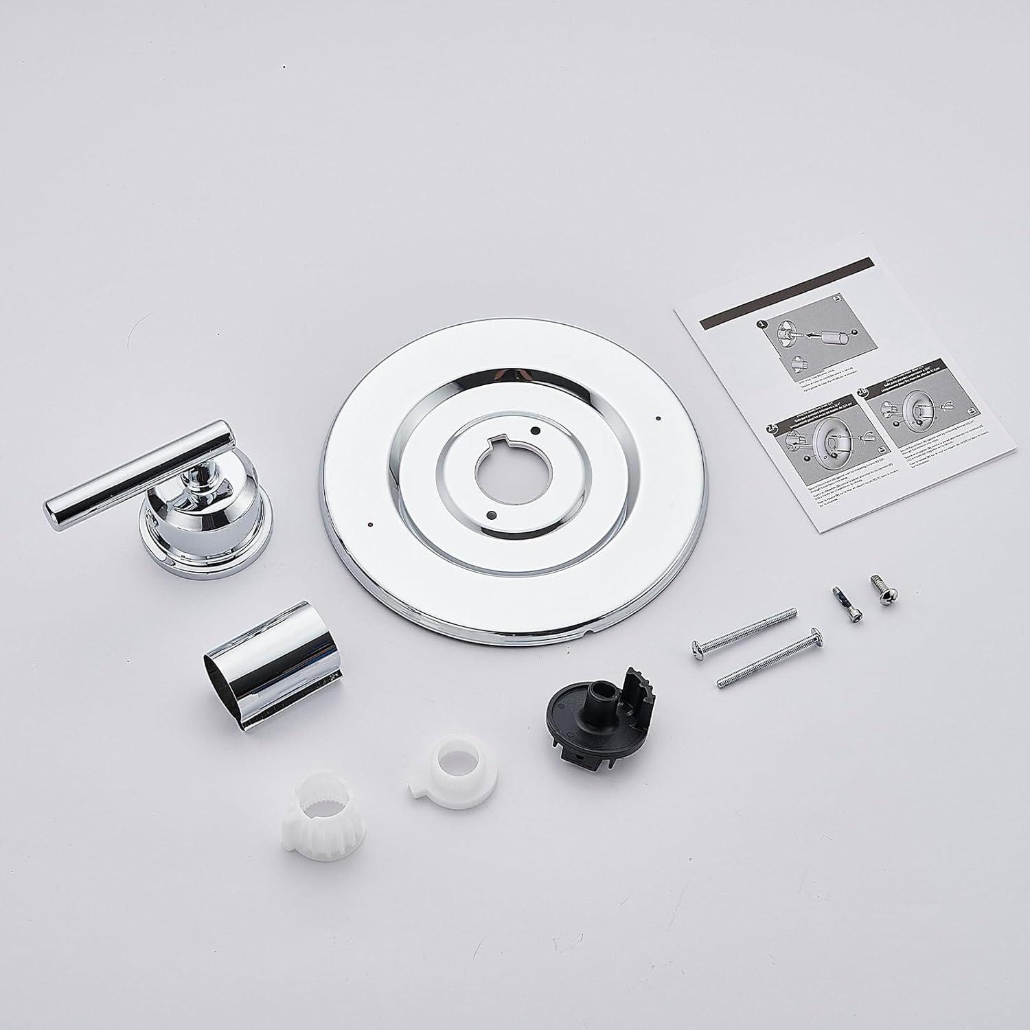 Gibson Pressure Balance Shower Faucet Trim with Lever Handle
