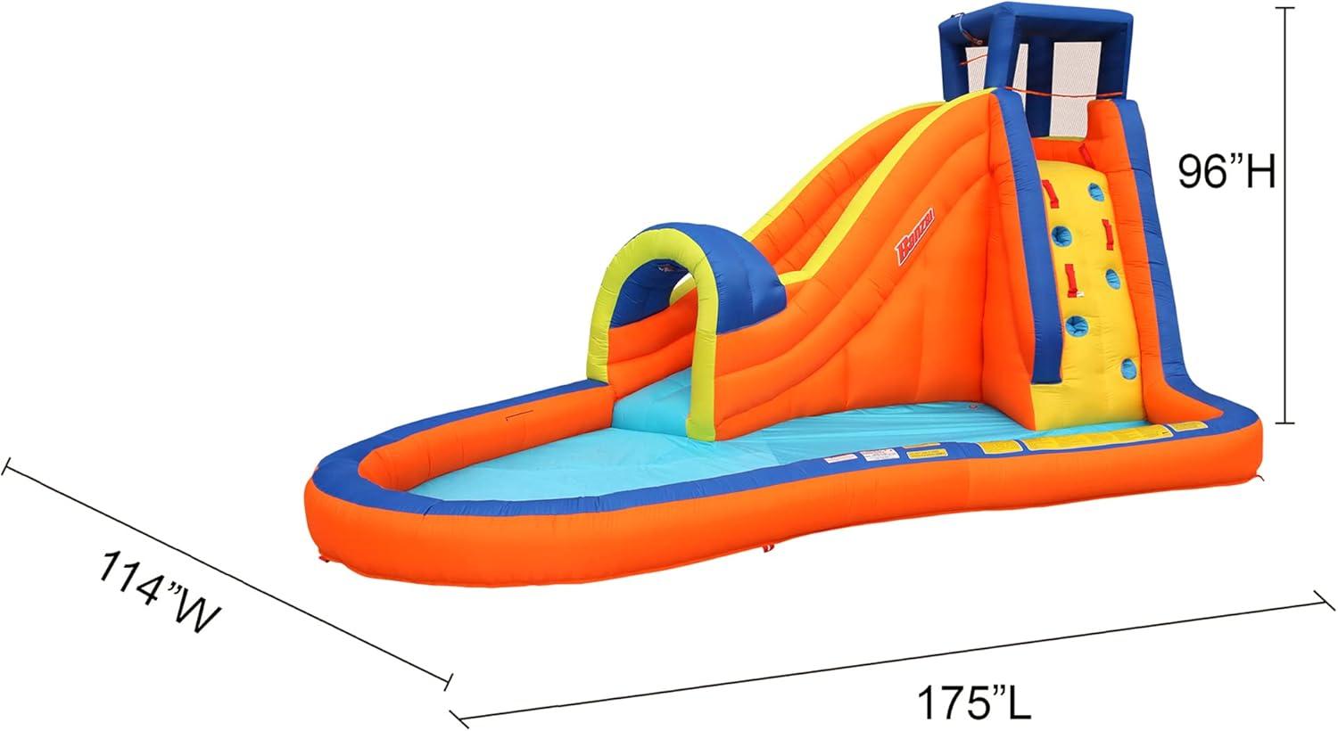 Banzai 114' x '175 Bounce House with Water Slide and Air Blower