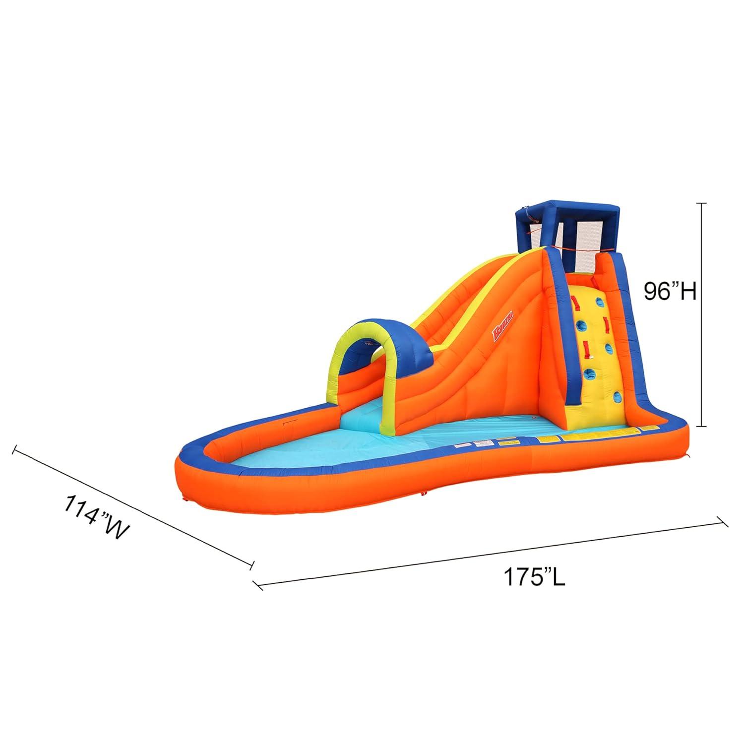 Banzai 114' x '175 Bounce House with Water Slide and Air Blower