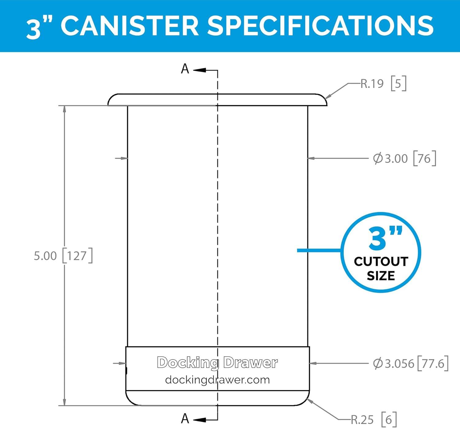 Stainless Steel Hot Tool Holder with Capped Design