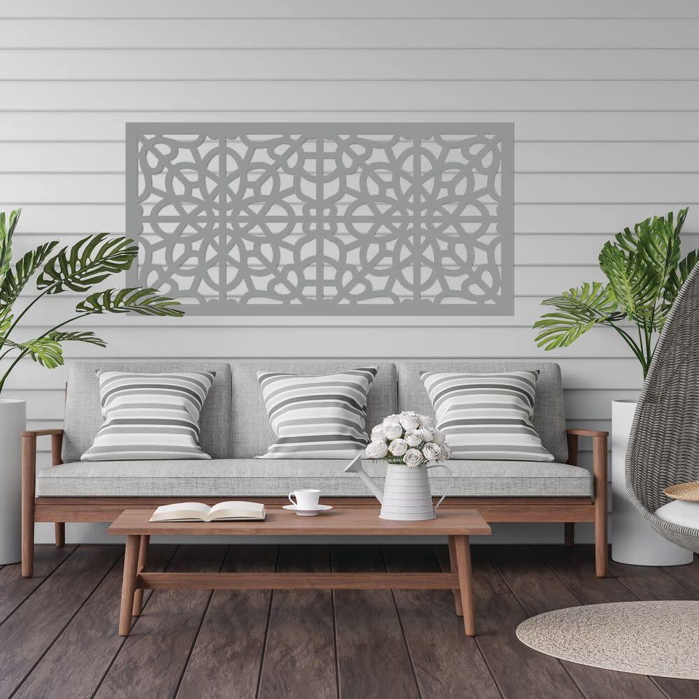 Barrette Outdoor Living 2 ft. x 4 ft. Fretwork Decorative Screen