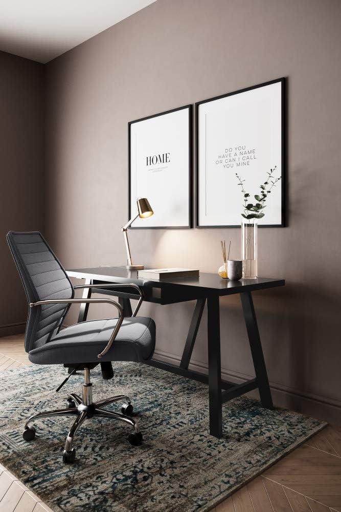 Simpli Home Dylan Solid Wood Writing Desk