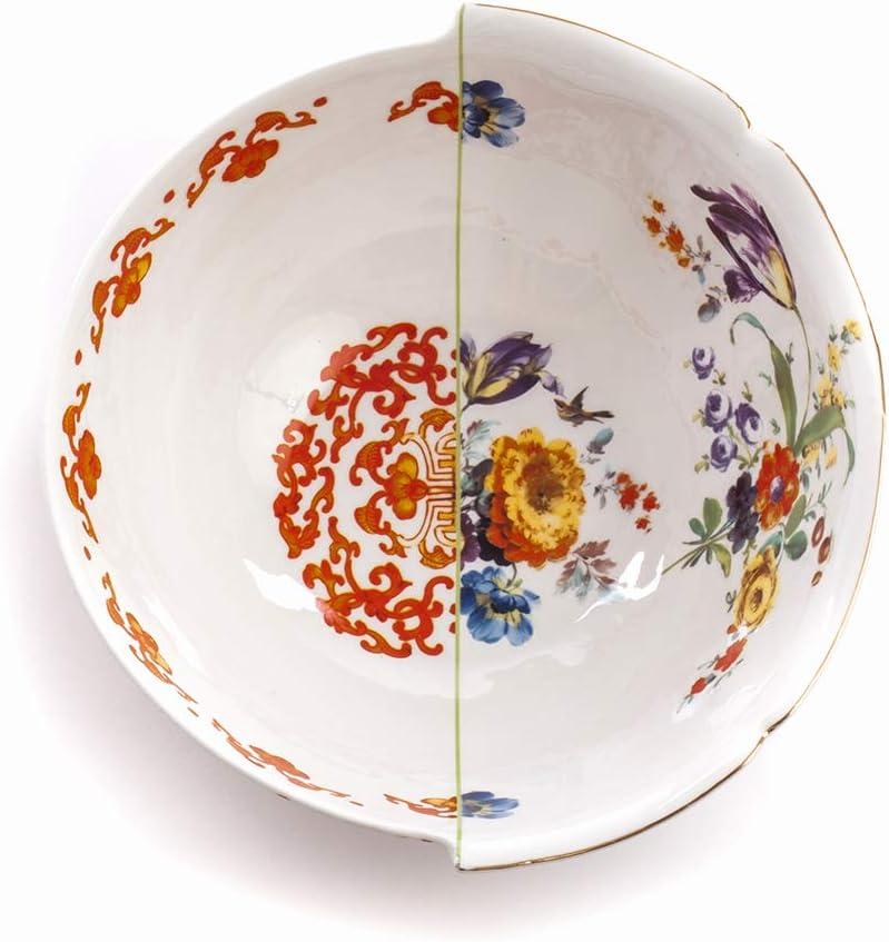 Hybrid Ersilia Multicolor Ceramic Salad Bowl