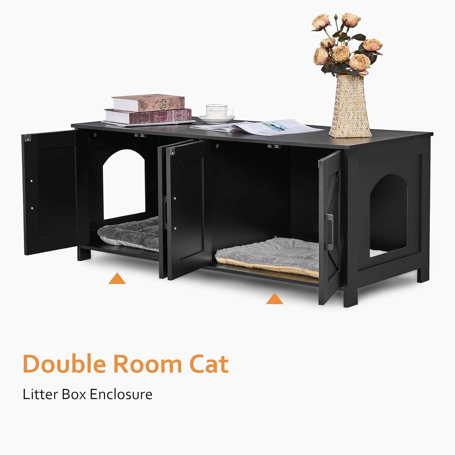 Tucker Murphy Pet™ Cat Litter Box Enclosure