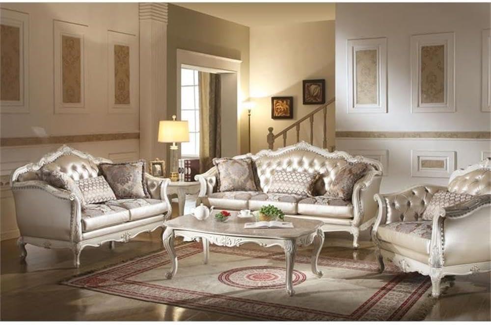 Andrew Home Studio Stella II 63'' Faux Leather Loveseat