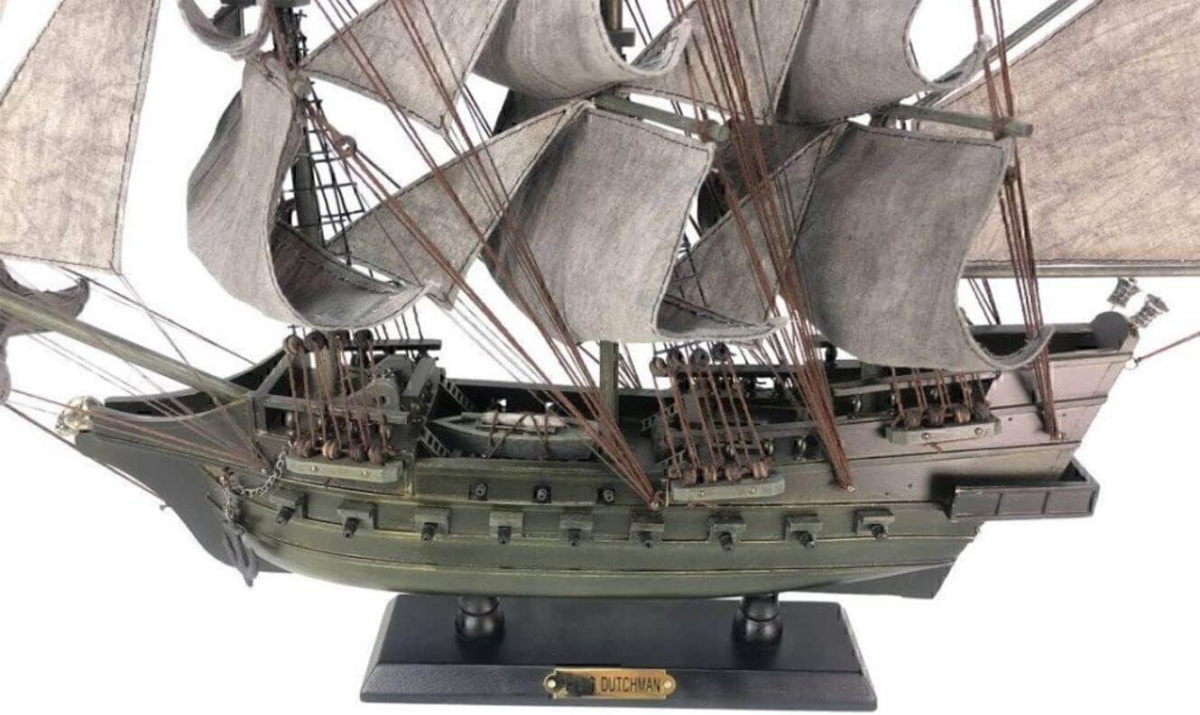 Wooden Flying Dutchman Limited Model Pirate Ship - 26 in.