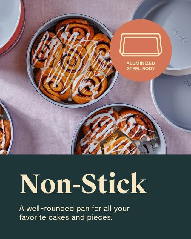 Caraway Grey Non-Stick Ceramic Round Pan