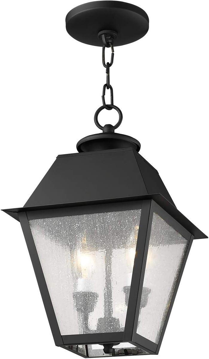 Livex Lighting Mansfield 2 - Light Pendant in  Black