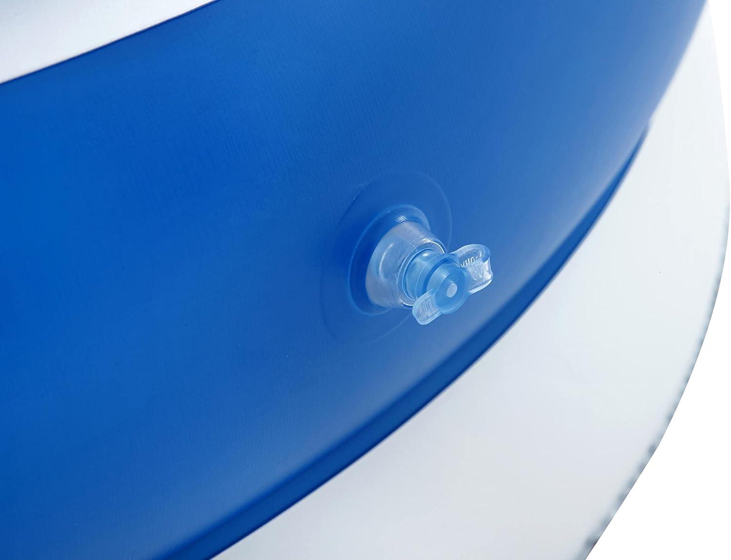 Bestway Bestway Hydro Force: Indigo Wave Pool Lounge 72" x 42"  - Inflatable Pool Accessory, Built-In Cupholder, Water Float