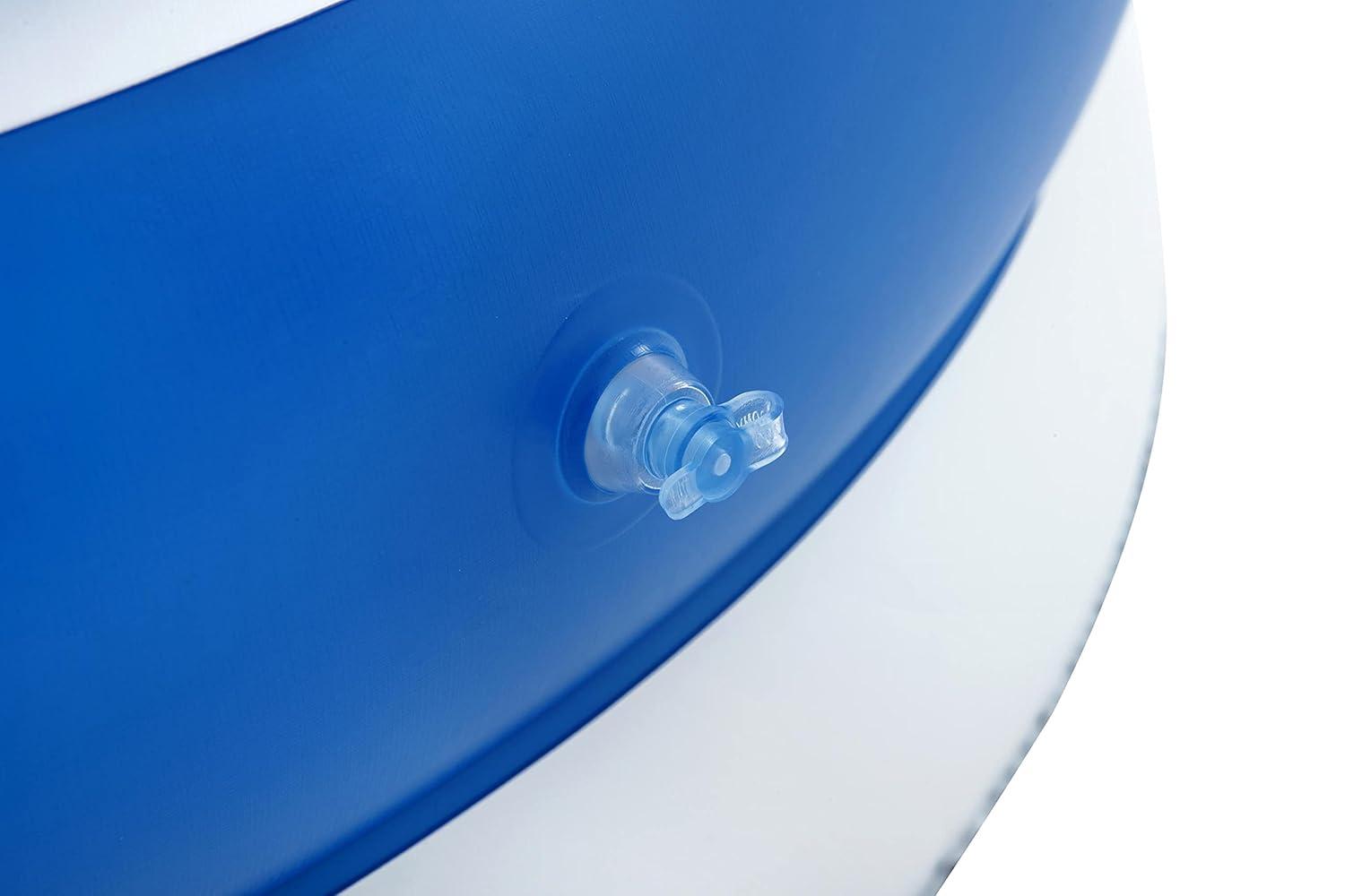 Bestway Bestway Hydro Force: Indigo Wave Pool Lounge 72" x 42"  - Inflatable Pool Accessory, Built-In Cupholder, Water Float