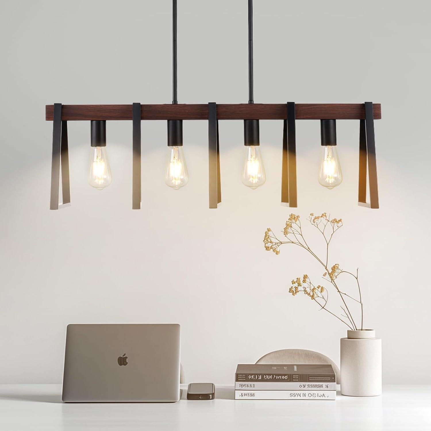 VEVOR 1 - Light Matte Black Chandelier Pendant