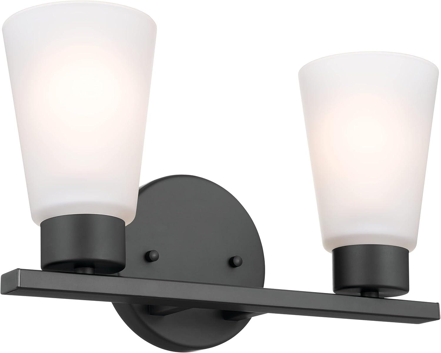 Kichler Lighting Stamos 2 - Light Vanity in  Black