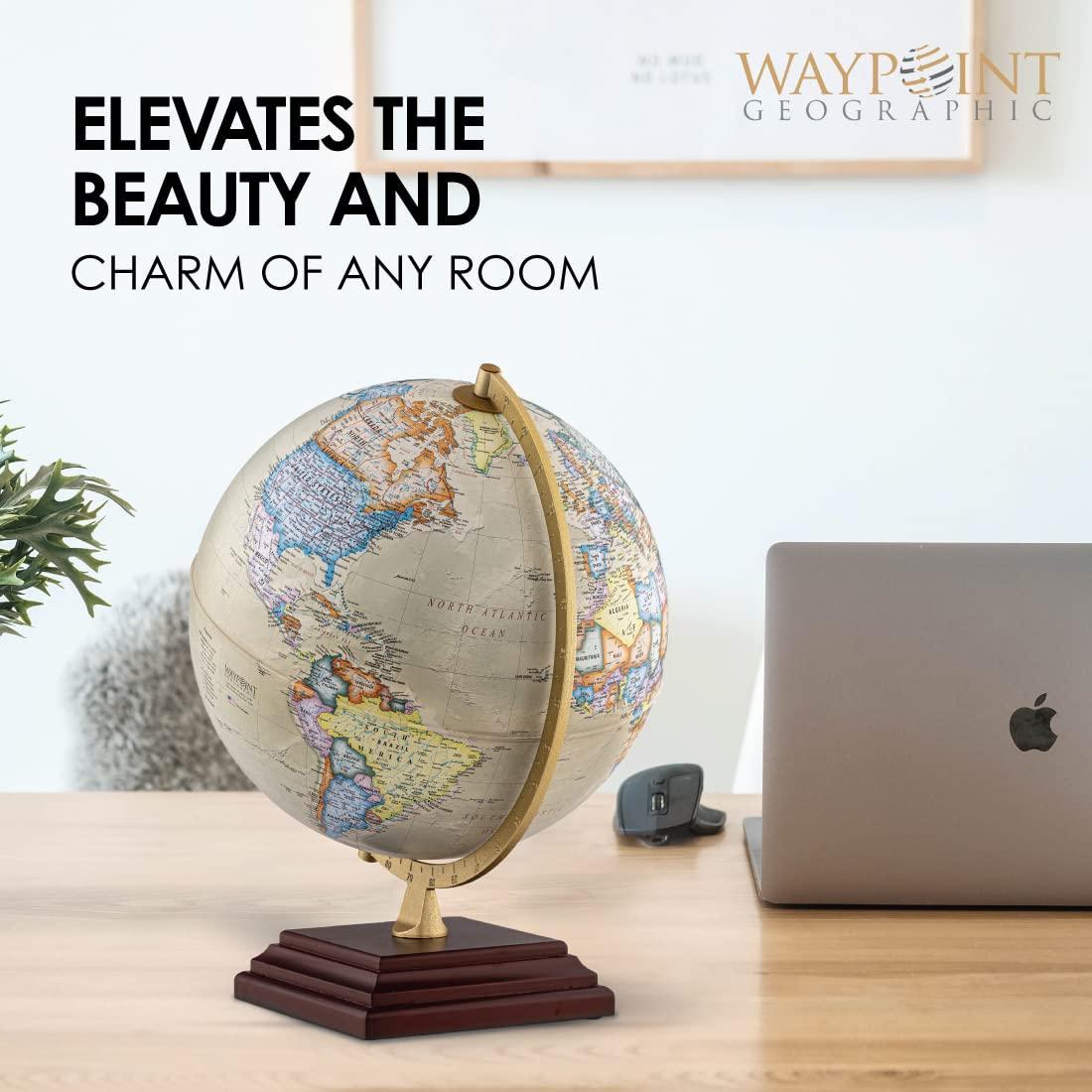 Waypoint Geographic Cardboard Tabletop Globe