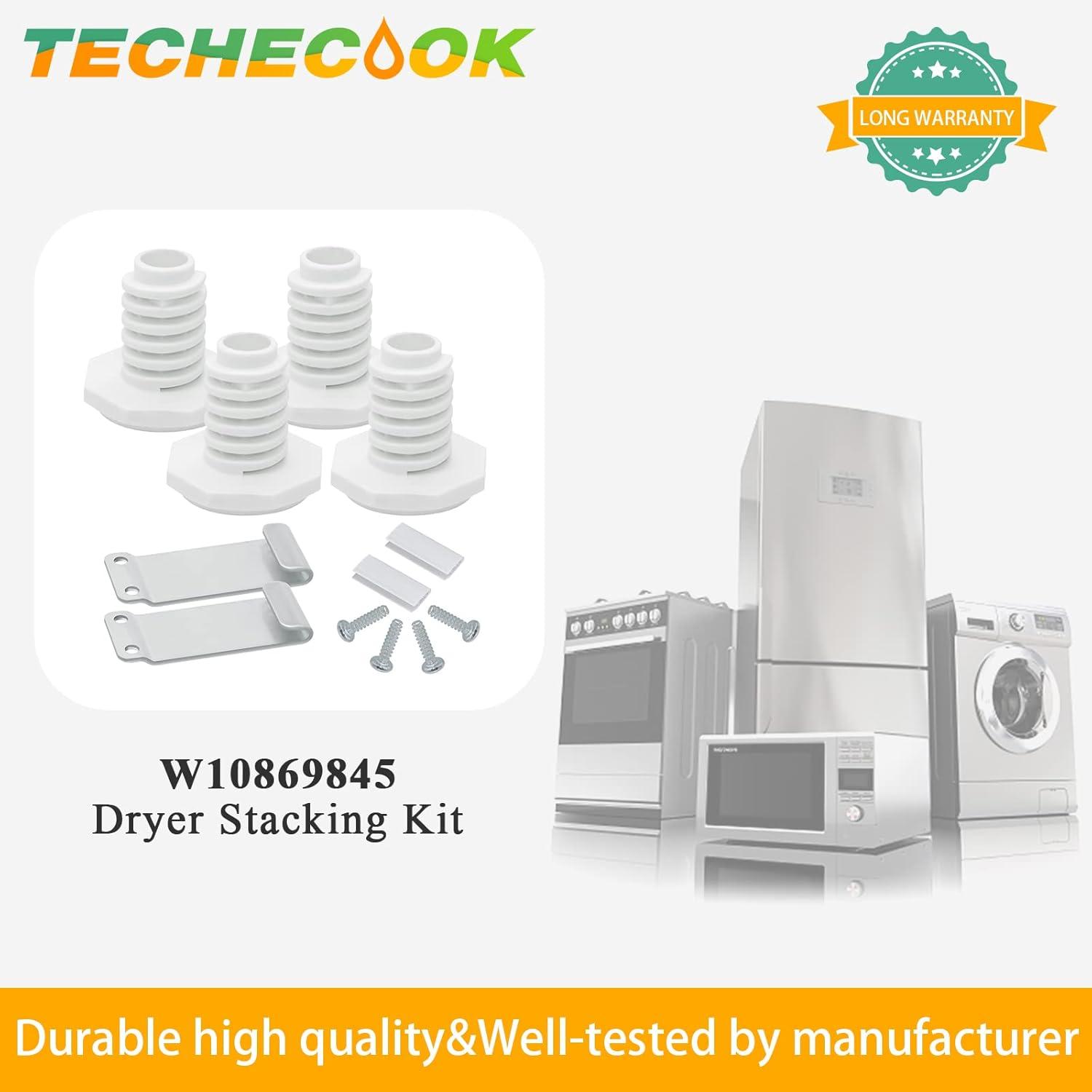 W10869845 Dryer Stacking Kit for Whirlpool & Maytag dryers & Long Vent Dryers, Replaces AP6047938, W10298318RP, W10761316, W10298318, PS3407625