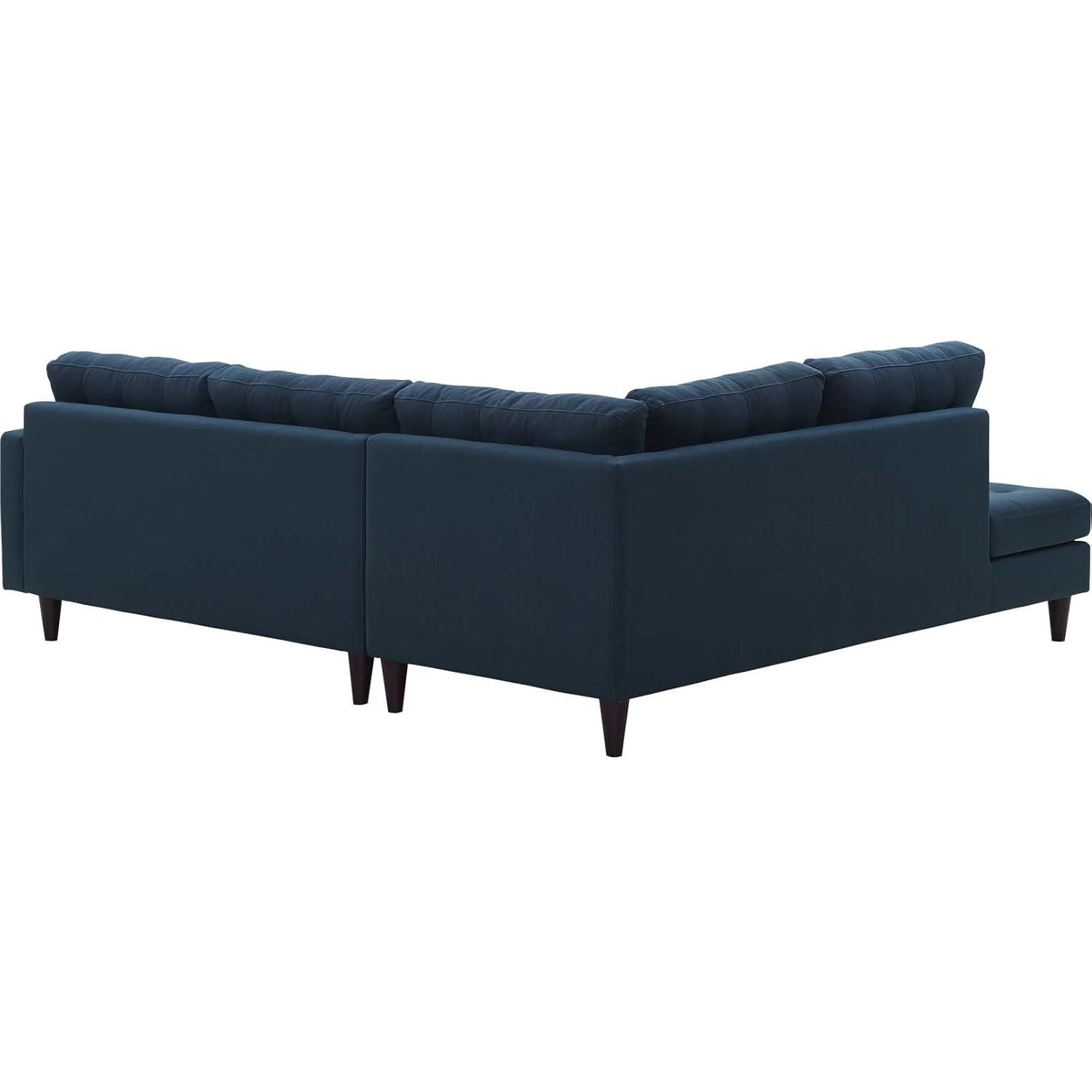 Modway Empress 2 Piece Upholstered Fabric Sectional