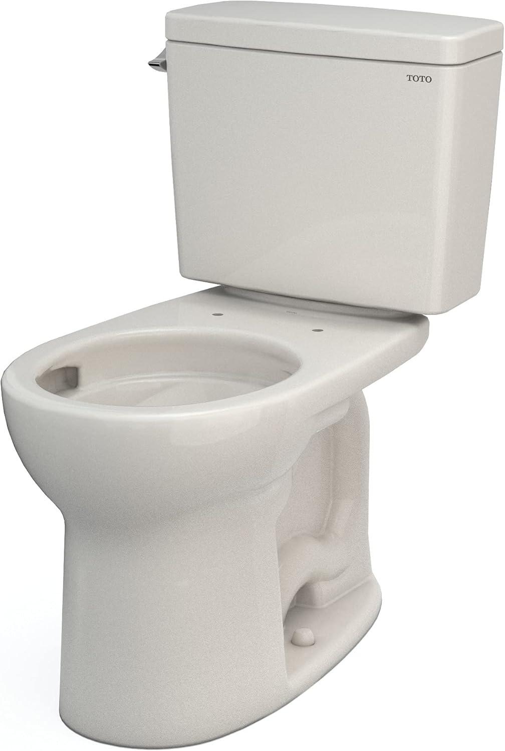 Drake® 1.6 GPF Round Two-Piece Toilet with Tornado Flush (Seat Not Included)