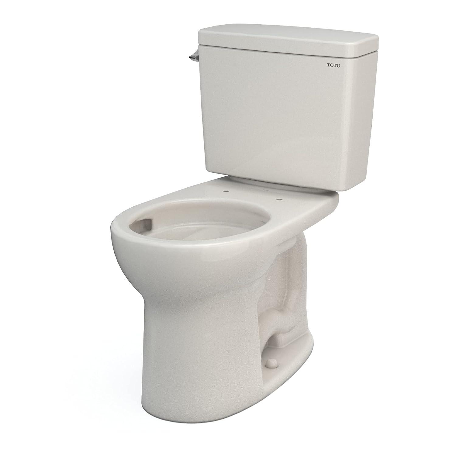 Drake® 1.6 GPF Round Two-Piece Toilet with Tornado Flush (Seat Not Included)
