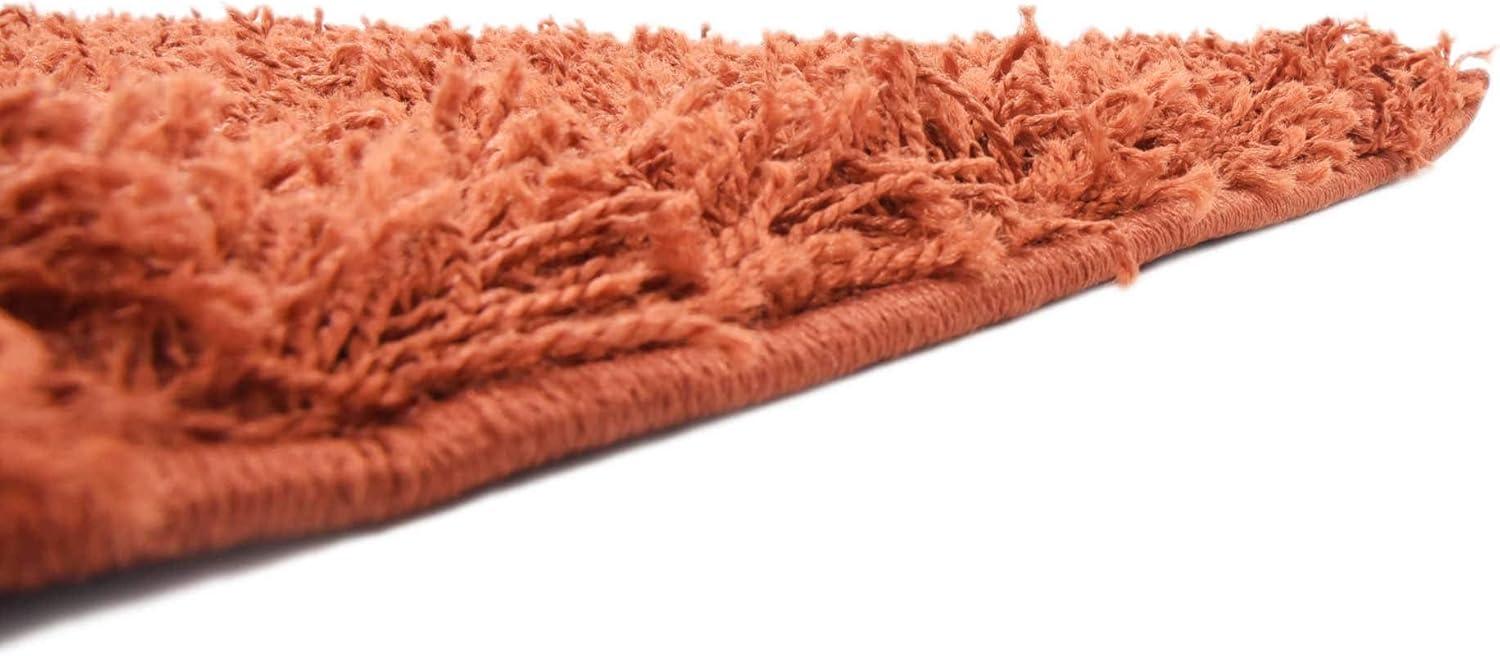 Unique Loom Solid Shag Solid Indoor Woven Area Rug