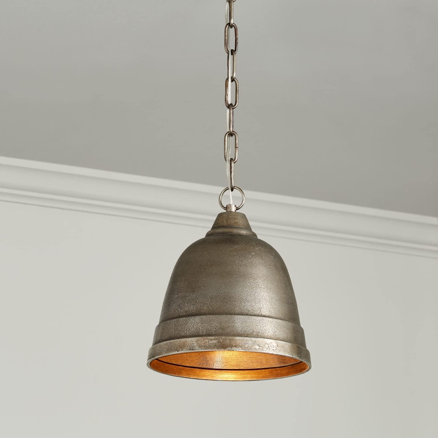 11 Inch 1 Light Pendant In Urban/Industrial Style 10 High By 11 Wide-Oxidized Nickel Finish    -Traditional Installation Capital Lighting 335312Xn