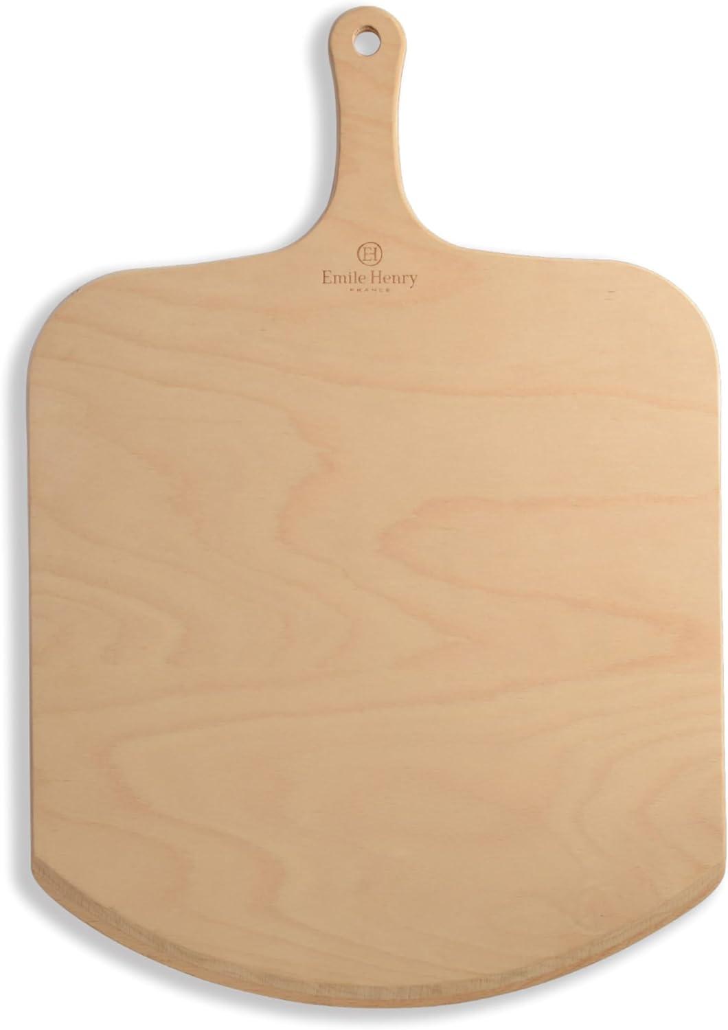 Emile Henry Italian Beechwood Pizza Peel, 18" x 13"