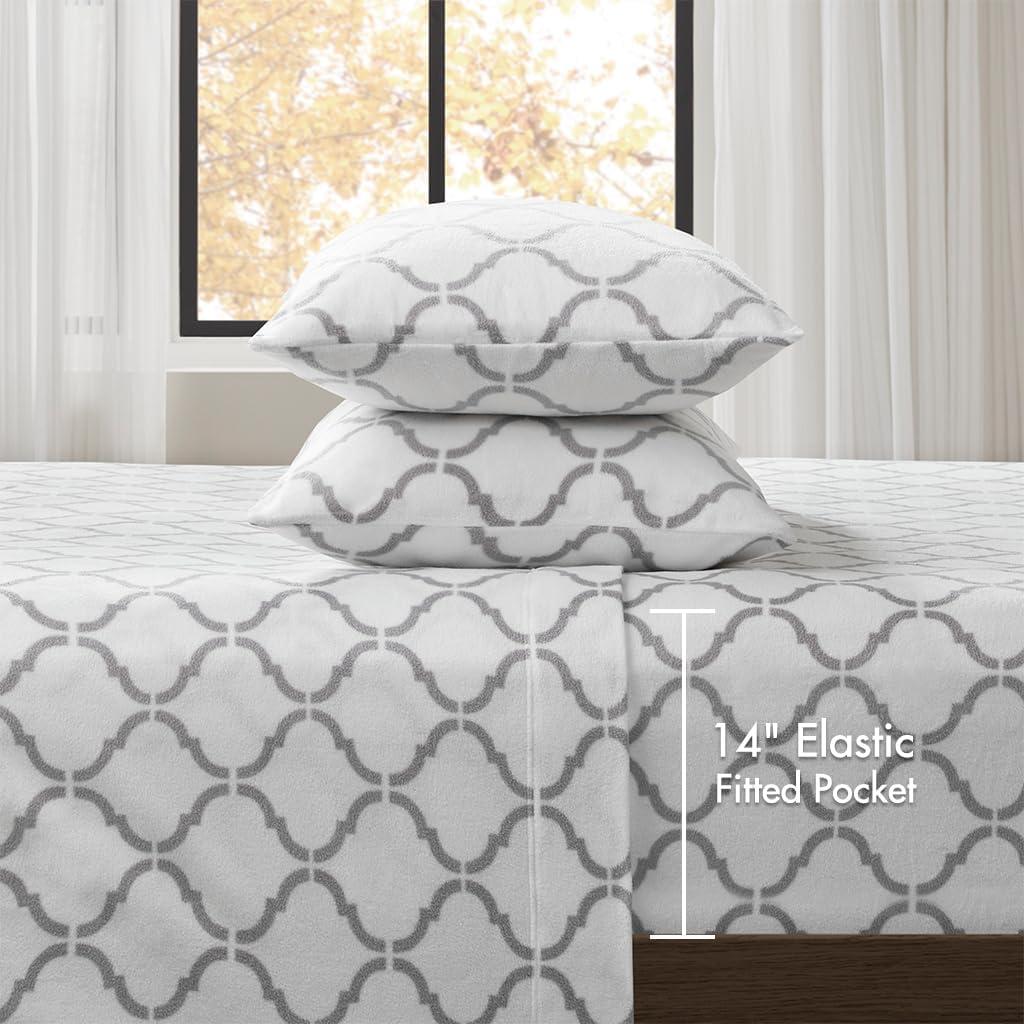 Madison Park Micro Fleece Sheet Set