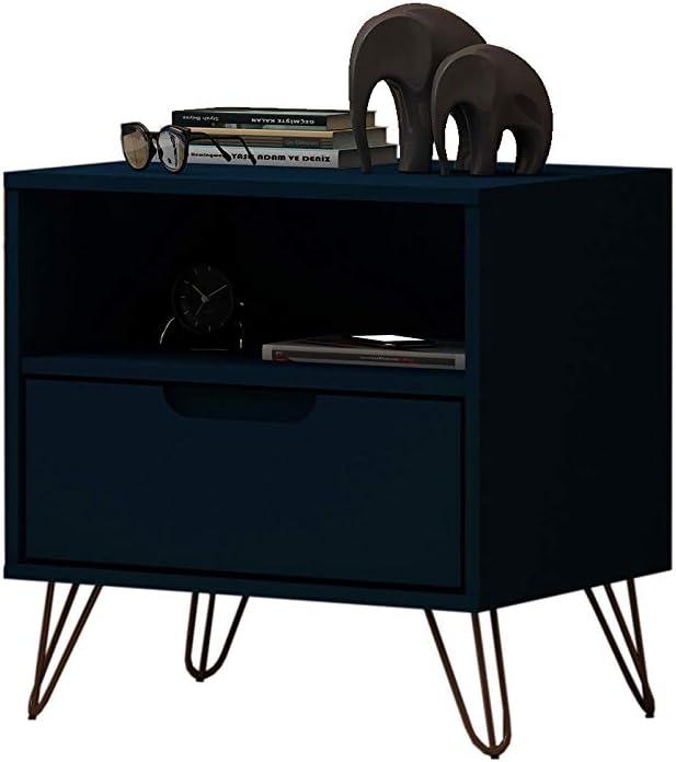 1.0 Rockefeller Nightstand - Manhattan Comfort