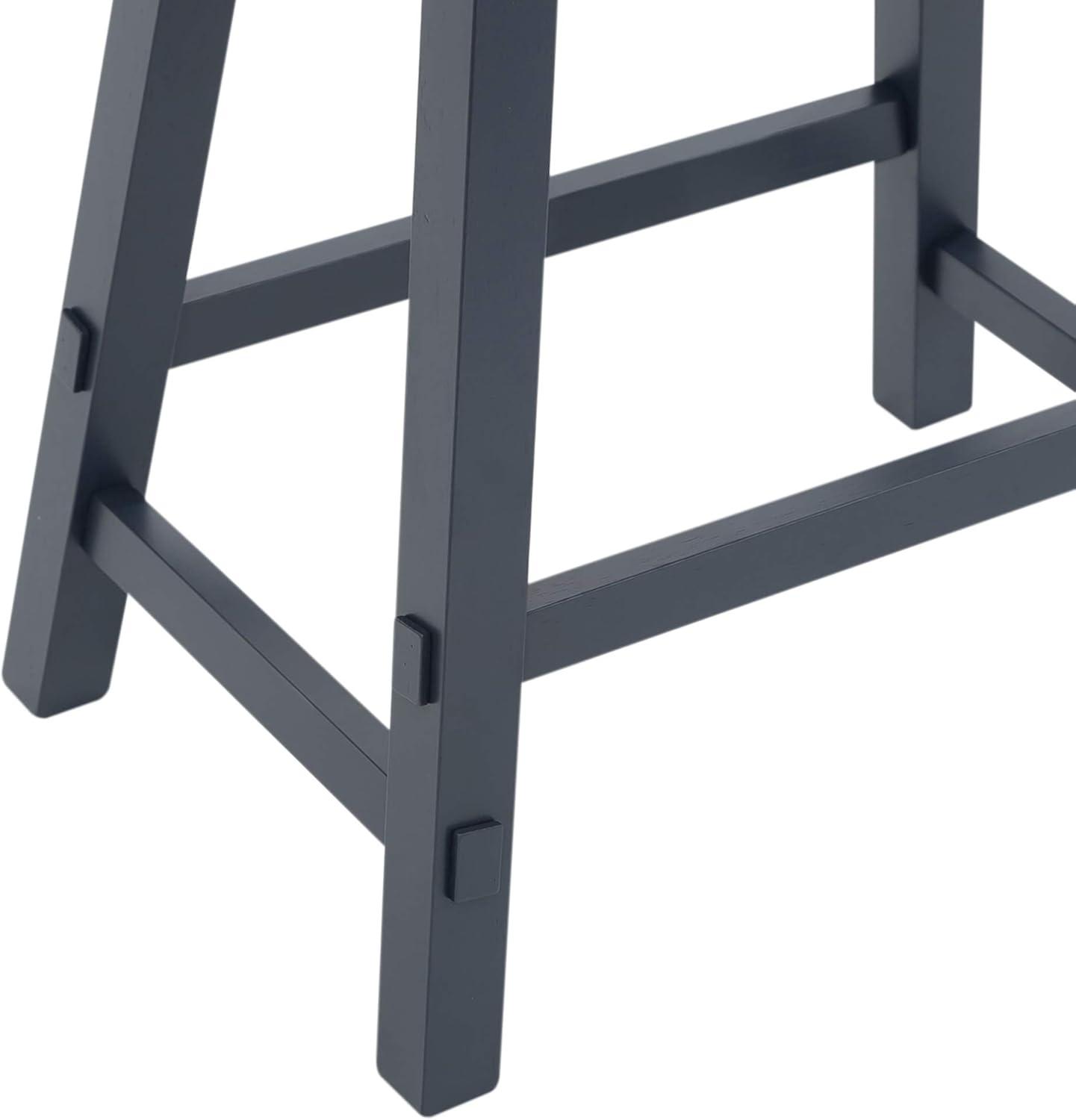 Liberty Furniture Industries 24 Inch Sawhorse Counter Stool- Navy