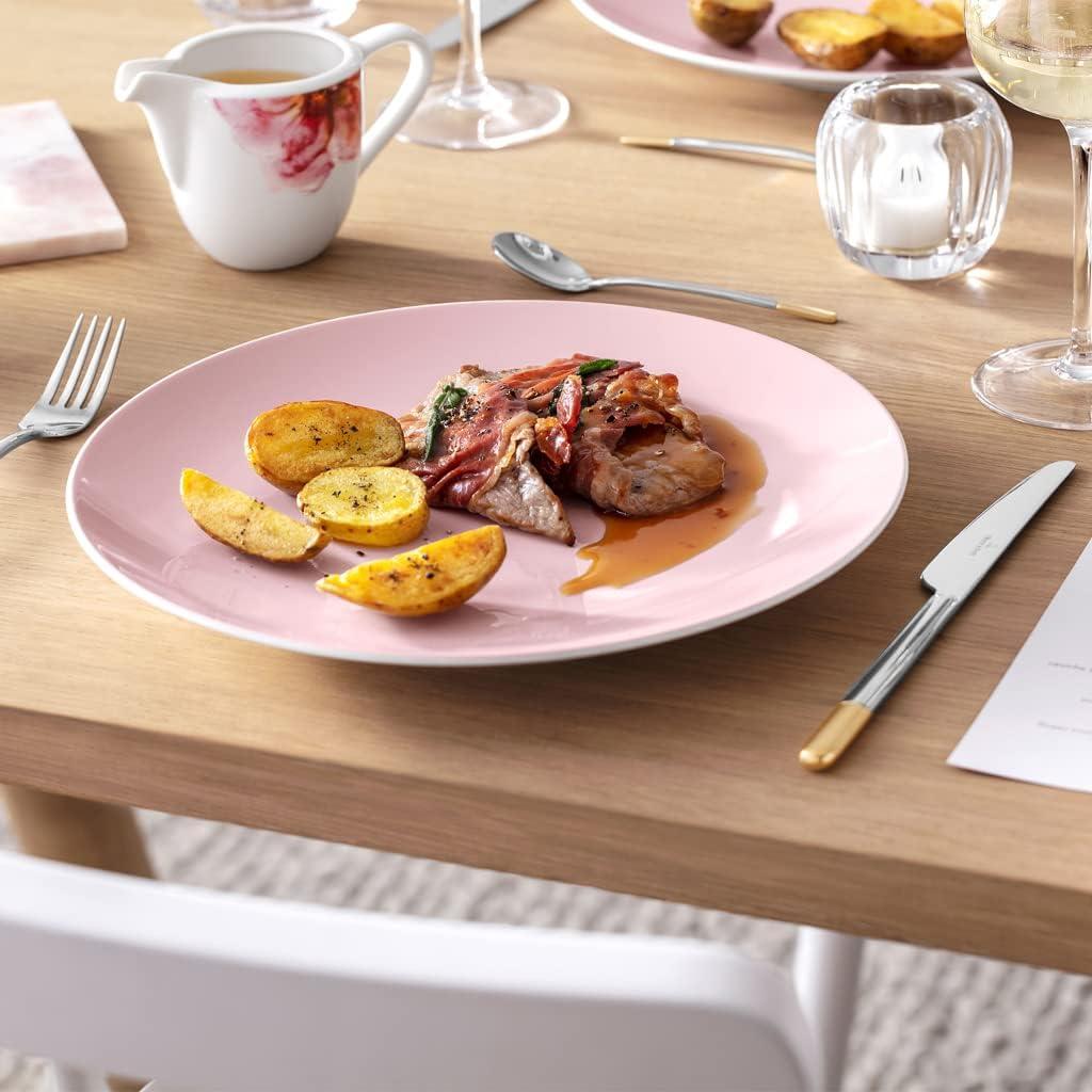 Villeroy & Boch Villeroy & Boch Rose Garden Premium Porcelain Dinner Plate in Rosé