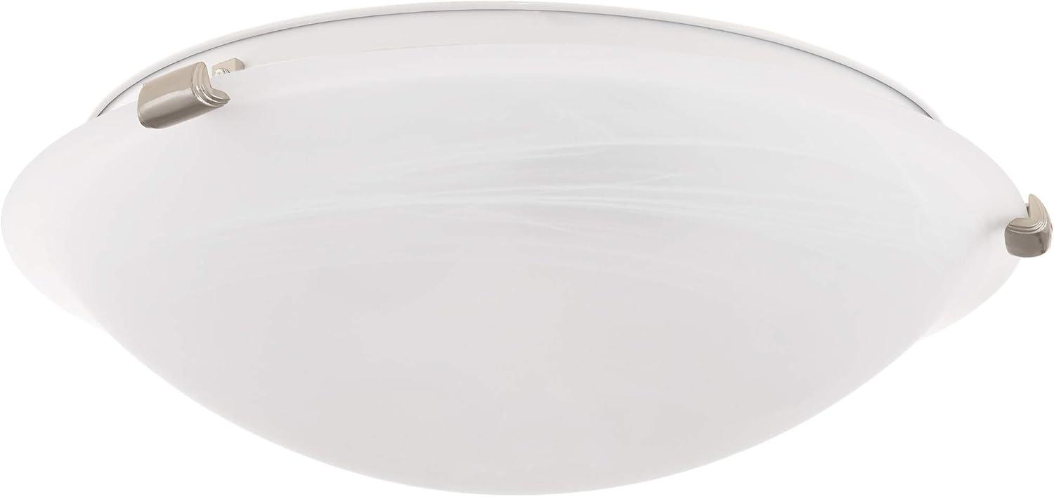 Livex Lighting Oasis 3 - Light Flush Mount in  Brushed Nickel