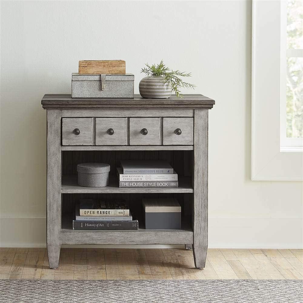 Liberty Furniture Heartland 1 Drawer Night Stand w/ Charging Station