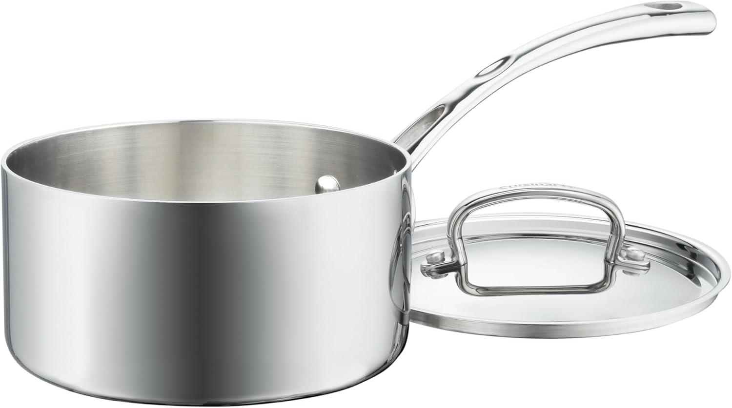 Cuisinart ® French Classic Tri-Ply Stainless Steel 10-Piece Cookware Set