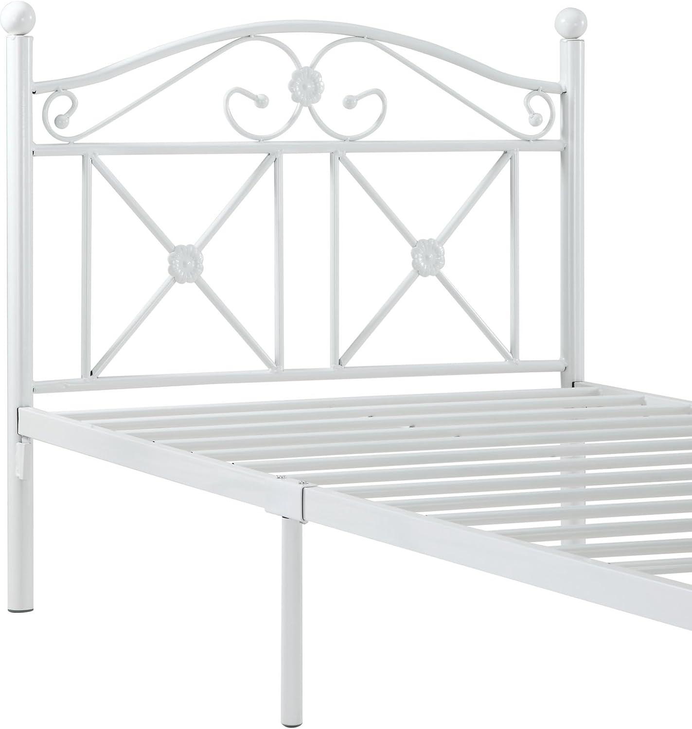 Country Cottage Iron Twin Bed Frame