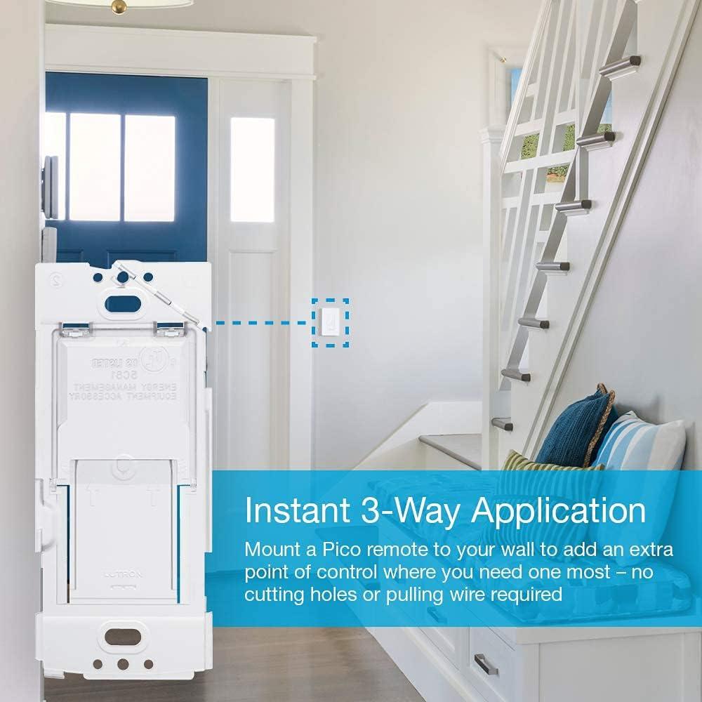 Lutron Caséta Wireless Wall Plate Bracket for Pico Smart Remote | PICO-WBX-ADAPT