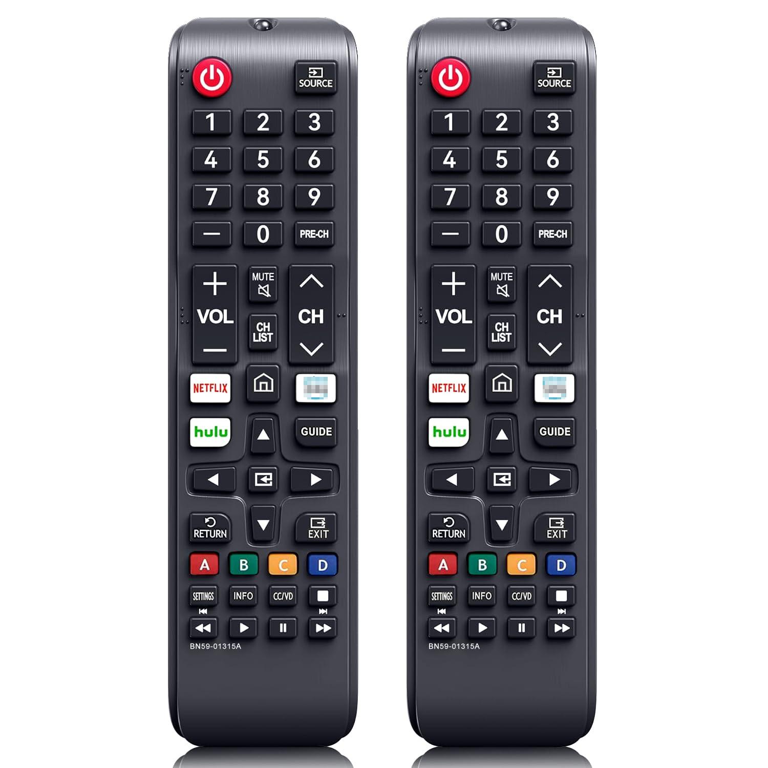 (Pack of 2)ZOUYUE Universal Remote for All Samsung TV,Compatible for All Samsung Smart TV LED LCD HD TV