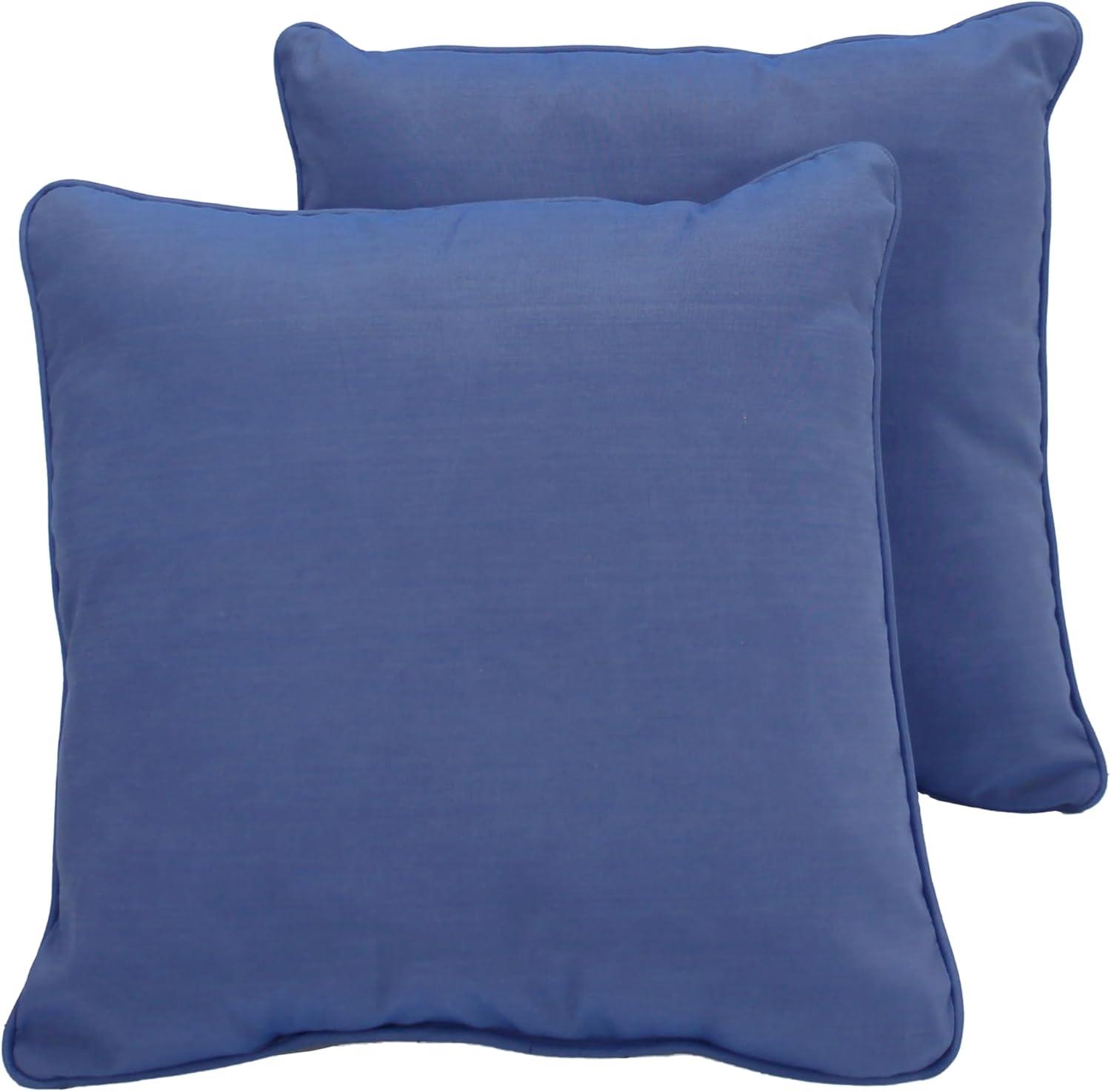 Element Synthetic Throw Square Indoor/Outdoor Pillow Cover & Insert (Set of 2)