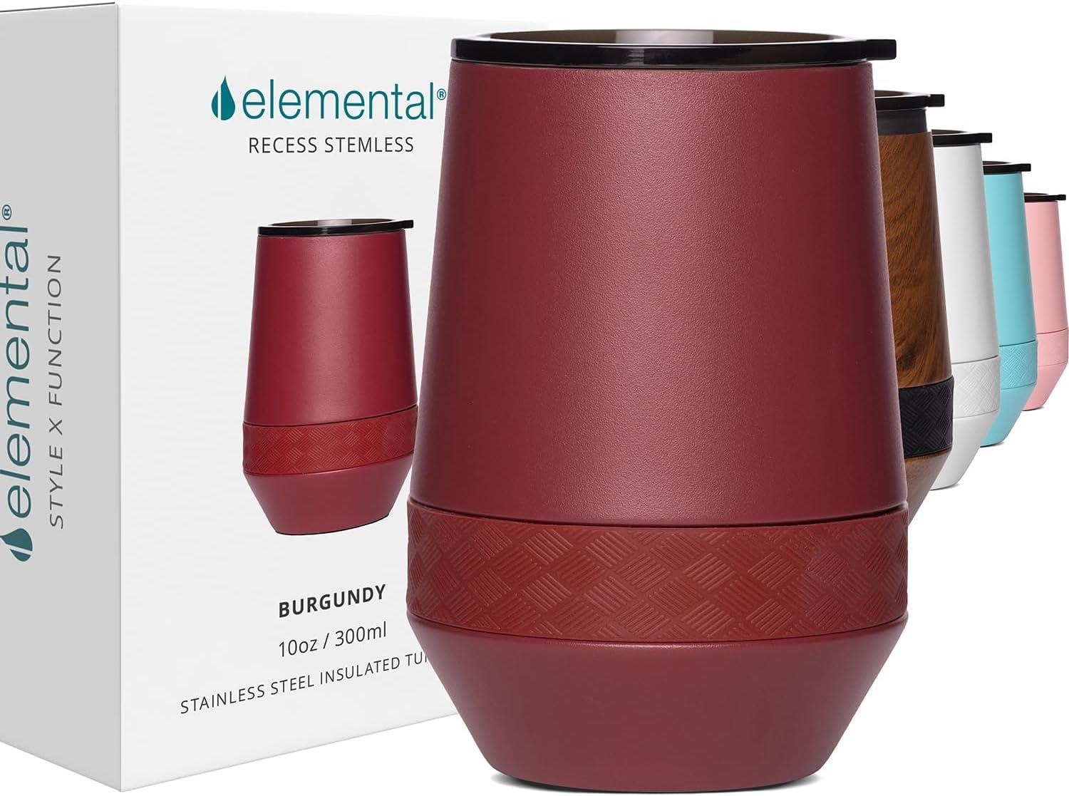 Elemental Elemental Triple Wall Insulated Stainless Steel Travel Tumbler
