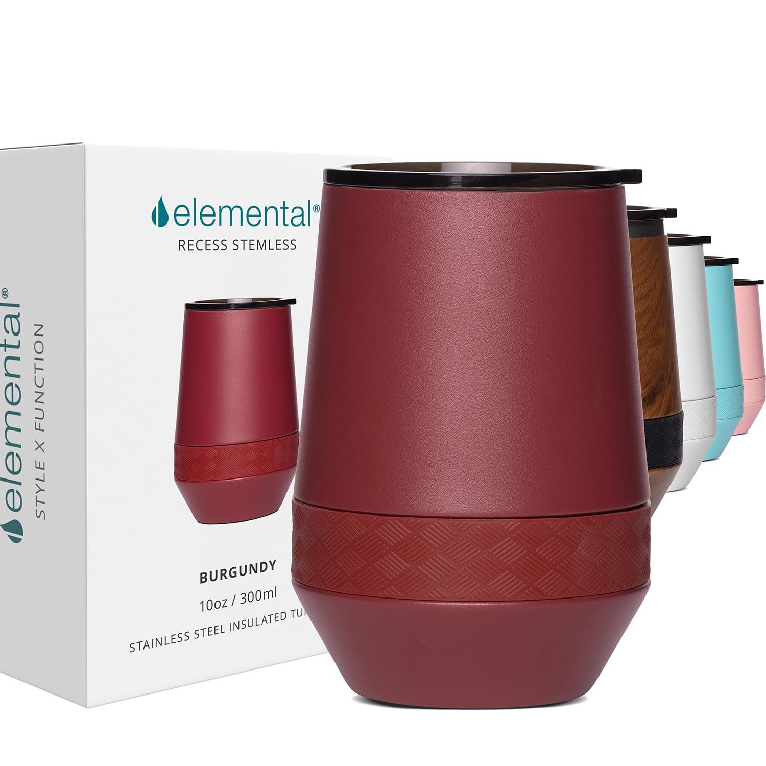 Elemental Elemental Triple Wall Insulated Stainless Steel Travel Tumbler