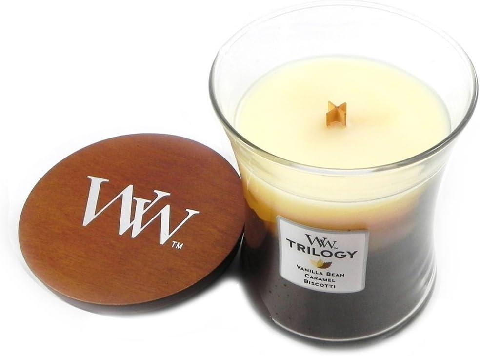 Cafe Sweets Medium Brown Soy Jar Candle with Wooden Wick