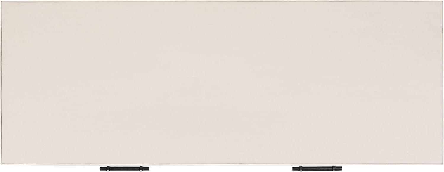 Ryder 2 Drawer Console Table - Distressed White/Greige - Safavieh