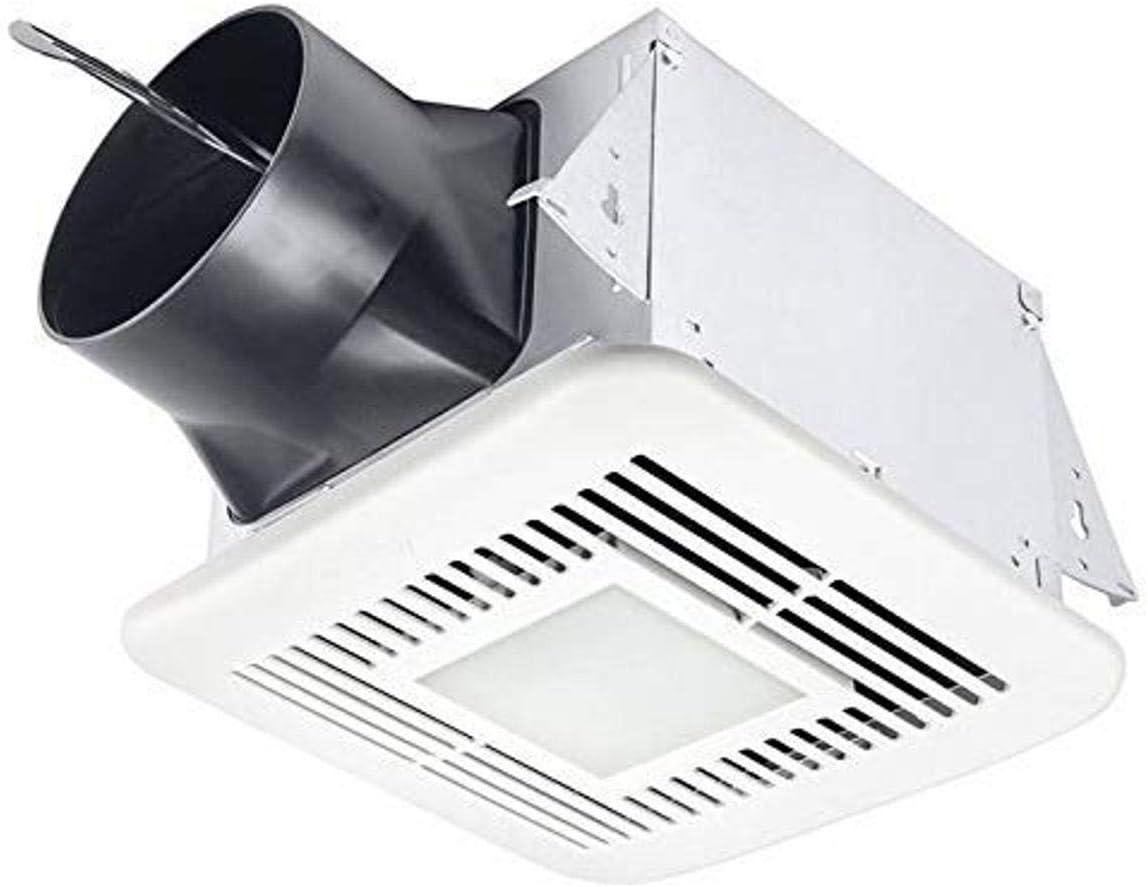 White Dual Speed Ceiling Mount Exhaust Bath Fan