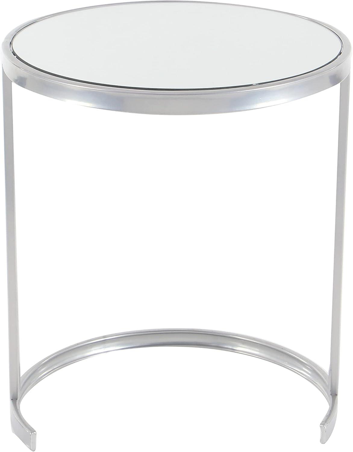 Set of 3 Contemporary Metal Accent Table - Olivia & May