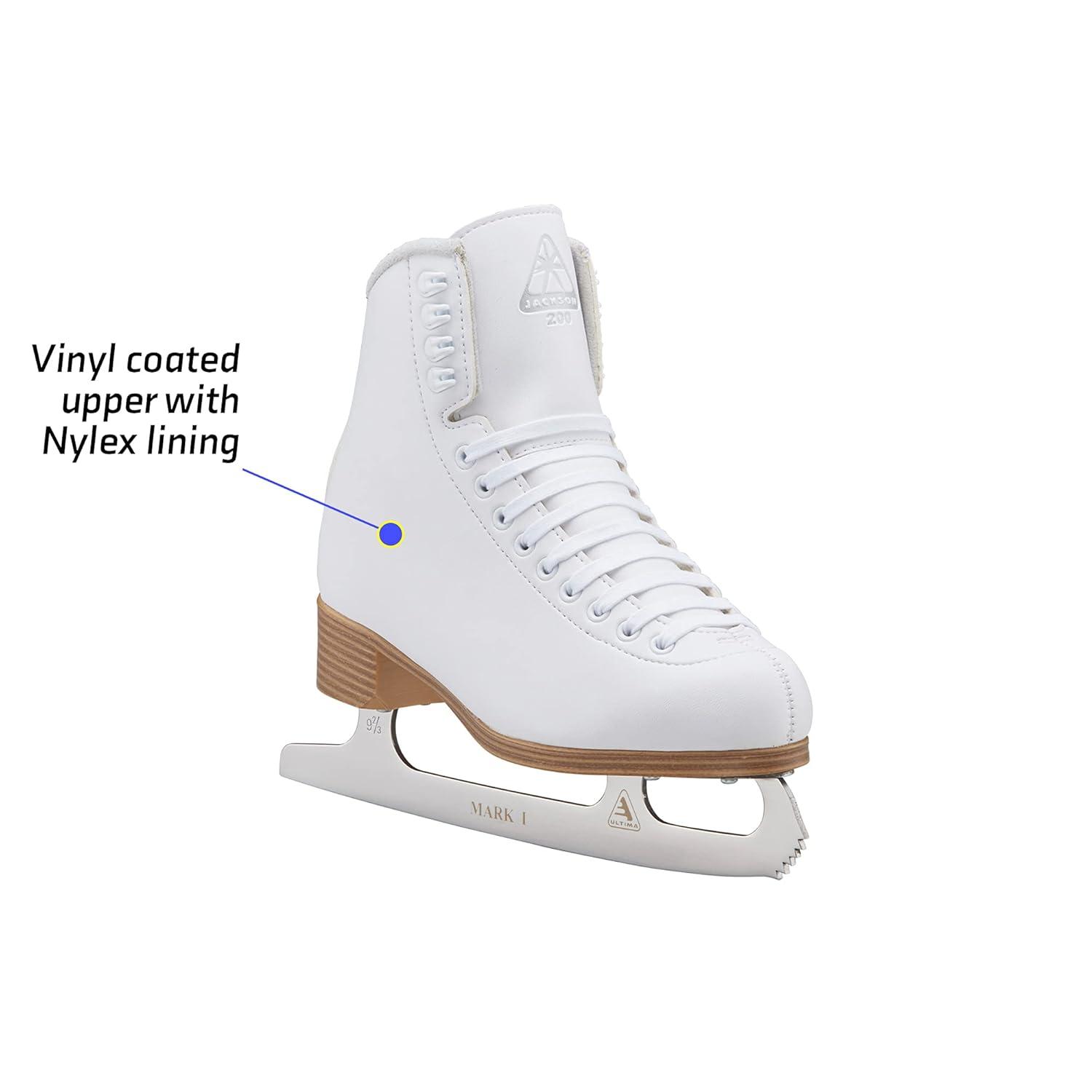 Jackson Classic 200/500 Womens/Girls Figure Ice Skates, Medium Width
