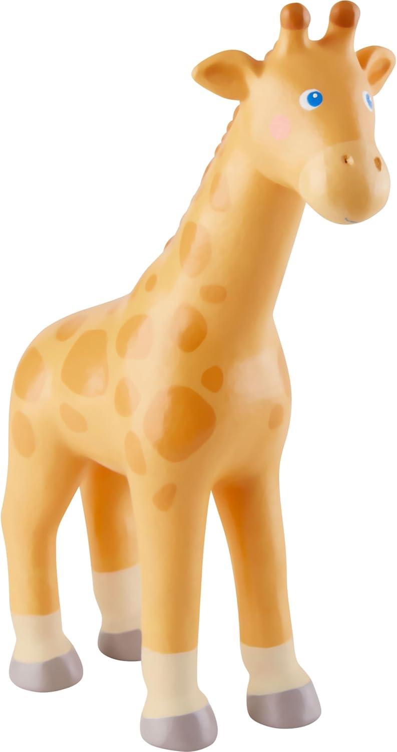 HABA Little Friends Zoo Animals Bulk Playset with 11 Chunky Plastic Toy Figures for Ages 3+