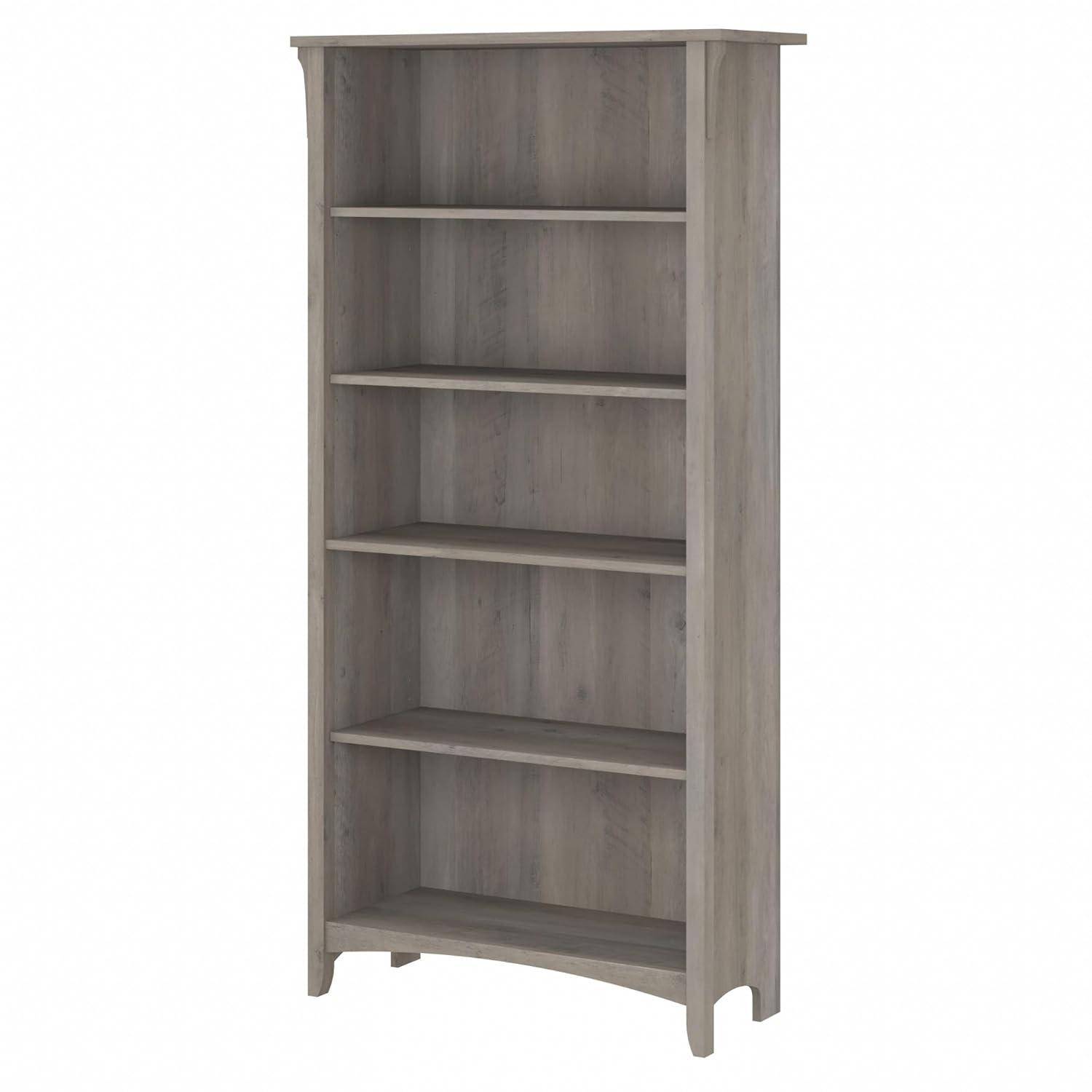 Khadesha 5 Shelf 63" Standard Bookcase