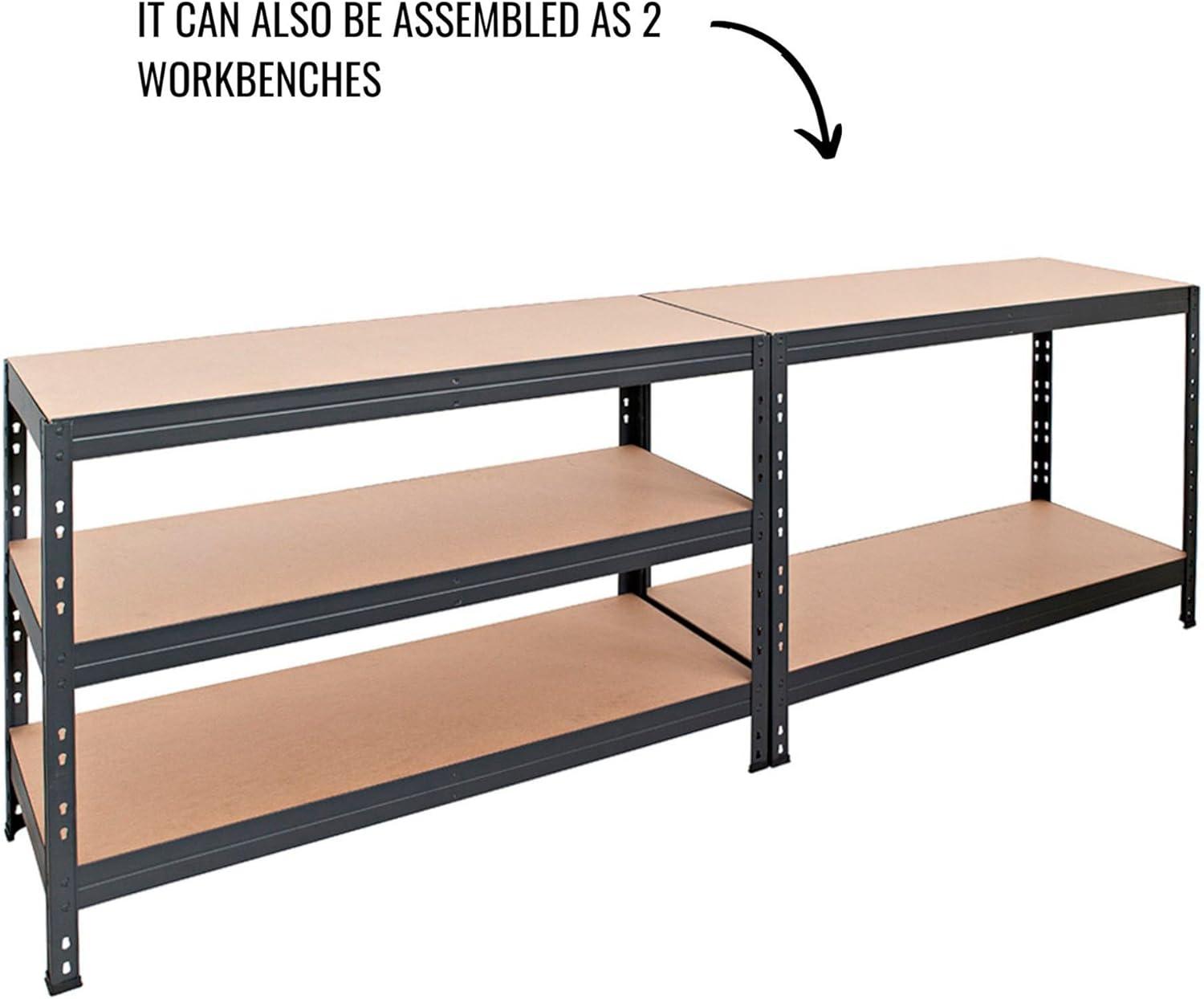AR SHELVING AR Shelving Heavy Duty Sturdy Storage Rack Collection for Garage and Workshop
